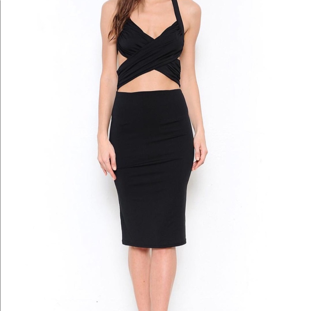New latiste black dress
